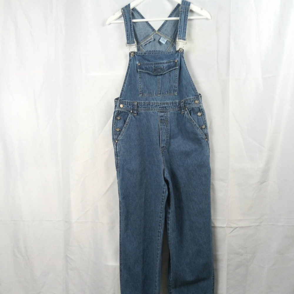 Women's Blue Denim Overalls Size S